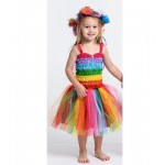 Fairy Dress Rainbow - Large - 6 - 8 years